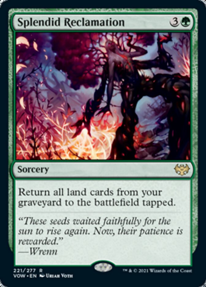 Splendid Reclamation [Innistrad: Crimson Vow] | Spectrum Games