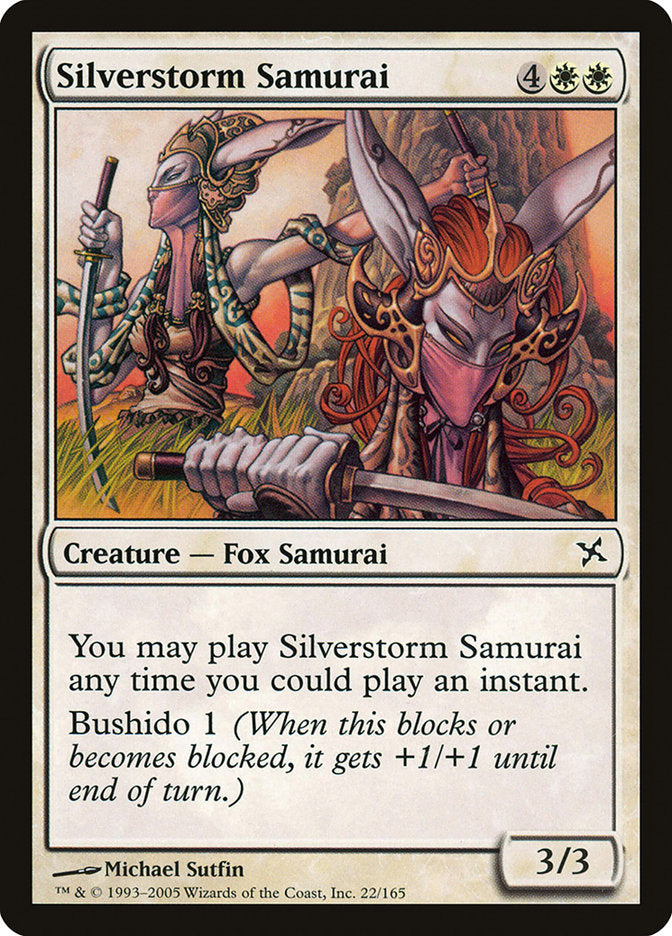 Silverstorm Samurai [Betrayers of Kamigawa] | Spectrum Games