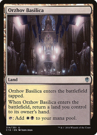 Orzhov Basilica [Commander 2016] | Spectrum Games