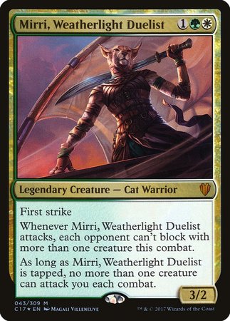 Mirri, Weatherlight Duelist [Commander 2017] | Spectrum Games