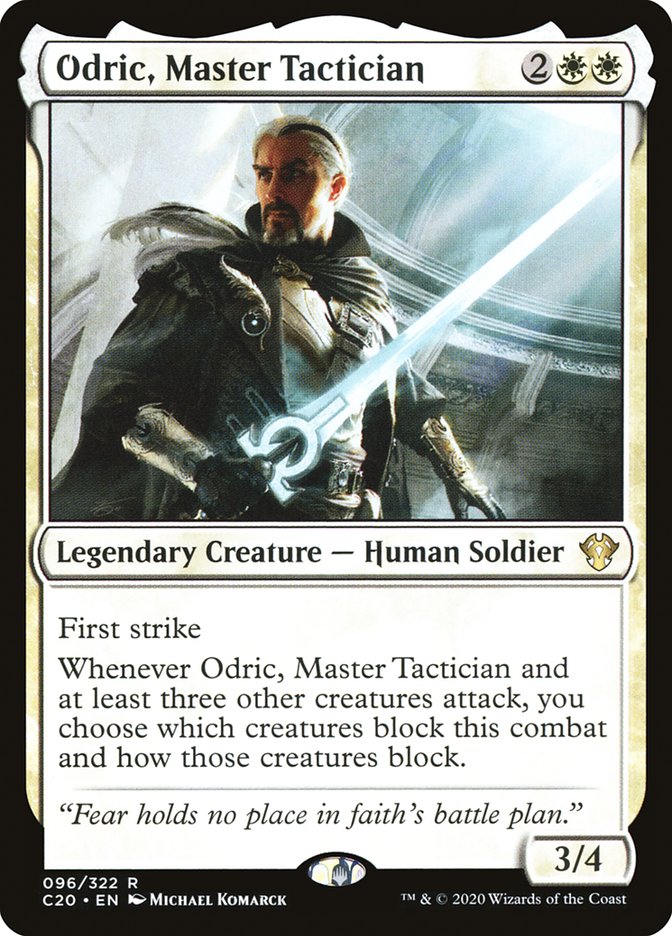 Odric, Master Tactician [Commander 2020] | Spectrum Games