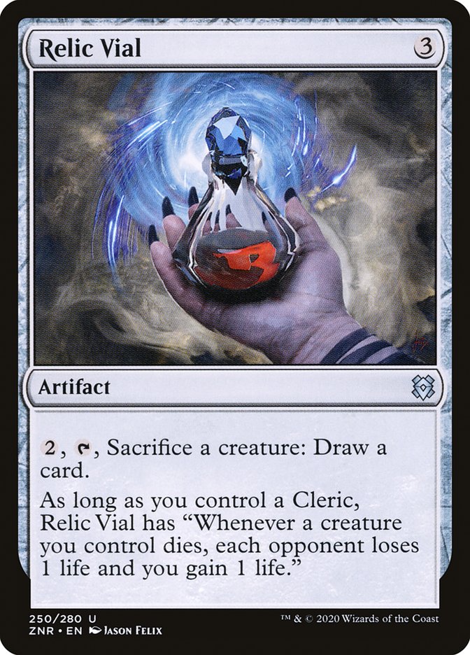 Relic Vial [Zendikar Rising] | Spectrum Games