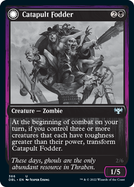 Catapult Fodder // Catapult Captain [Innistrad: Double Feature] | Spectrum Games