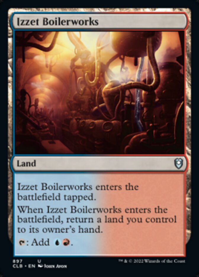 Izzet Boilerworks [Commander Legends: Battle for Baldur's Gate] | Spectrum Games