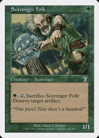 Scavenger Folk [Seventh Edition] | Spectrum Games