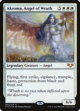 Akroma, Angel of Wrath [From the Vault: Angels] | Spectrum Games