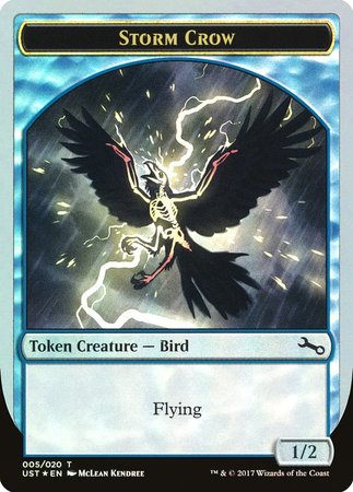 Storm Crow Token [Unstable Tokens] | Spectrum Games
