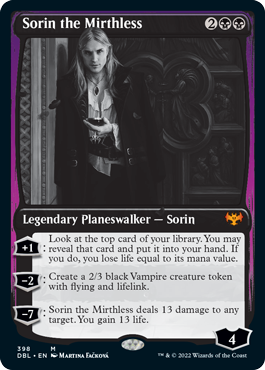 Sorin the Mirthless [Innistrad: Double Feature] | Spectrum Games