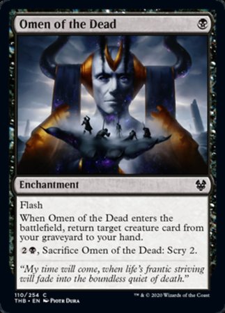 Omen of the Dead [Theros Beyond Death] | Spectrum Games