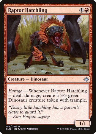 Raptor Hatchling [Ixalan] | Spectrum Games