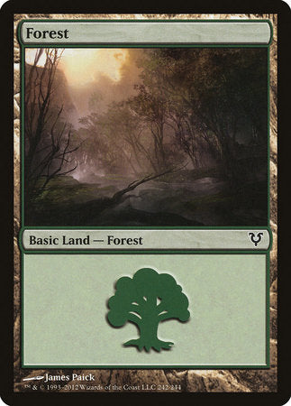Forest (242) [Avacyn Restored] | Spectrum Games