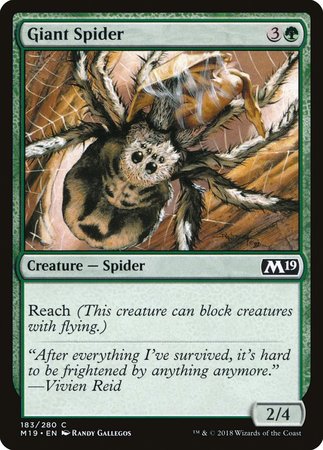 Giant Spider [Core Set 2019] | Spectrum Games