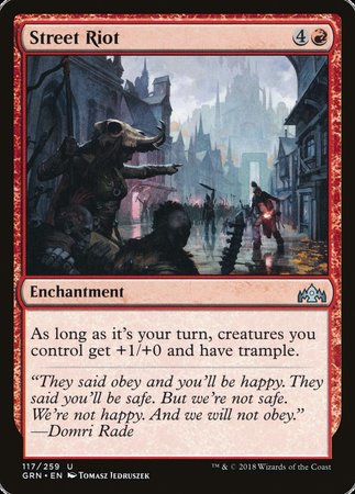 Street Riot [Guilds of Ravnica] | Spectrum Games