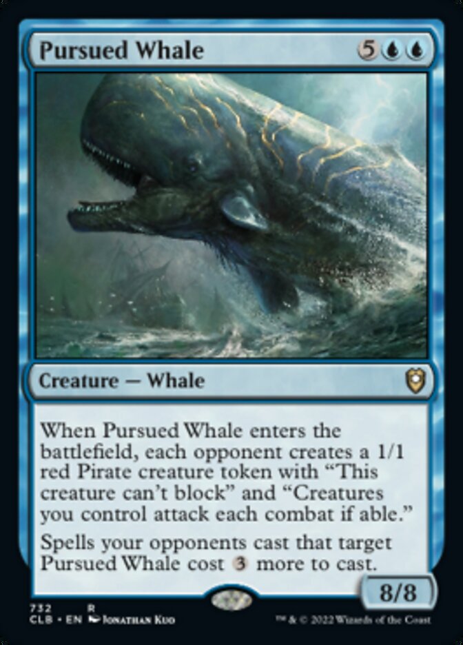 Pursued Whale [Commander Legends: Battle for Baldur's Gate] | Spectrum Games