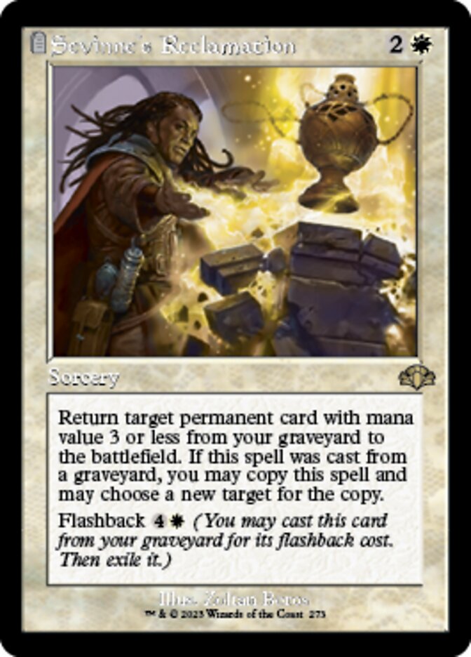 Sevinne's Reclamation (Retro) [Dominaria Remastered] | Spectrum Games