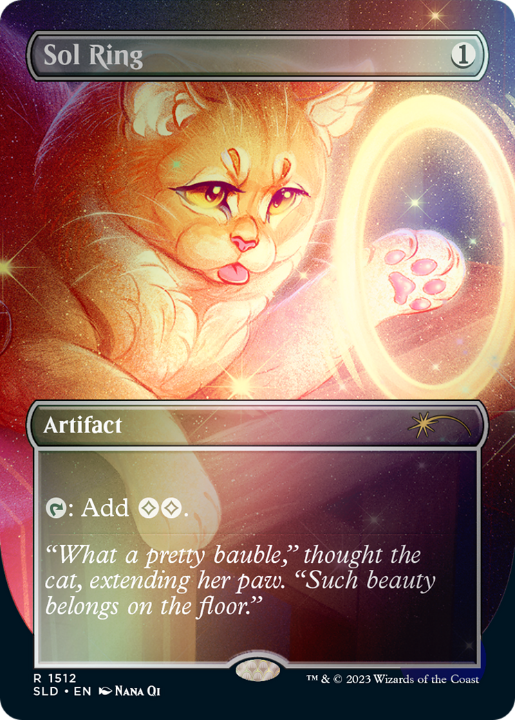 Sol Ring (1512) // Sol Ring [Secret Lair Commander Deck: Raining Cats and Dogs] | Spectrum Games