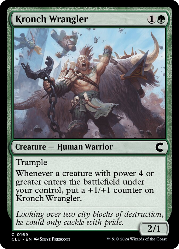 Kronch Wrangler [Ravnica: Clue Edition] | Spectrum Games