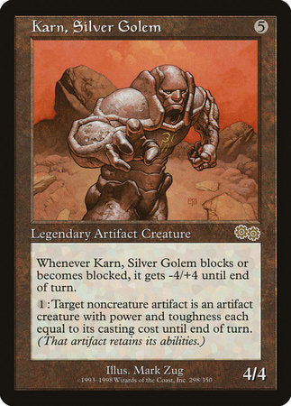 Karn, Silver Golem [Urza's Saga] | Spectrum Games