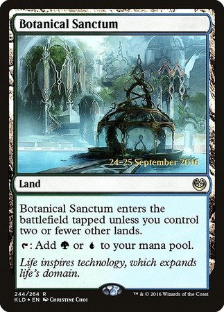 Botanical Sanctum [Kaladesh Promos] | Spectrum Games