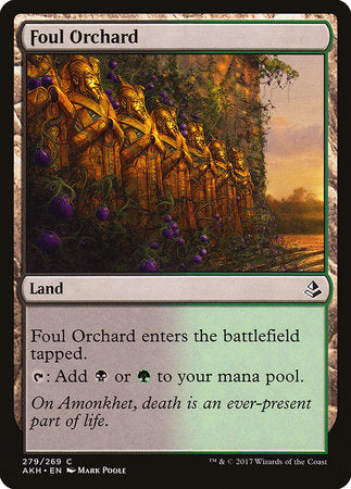 Foul Orchard [Amonkhet] | Spectrum Games
