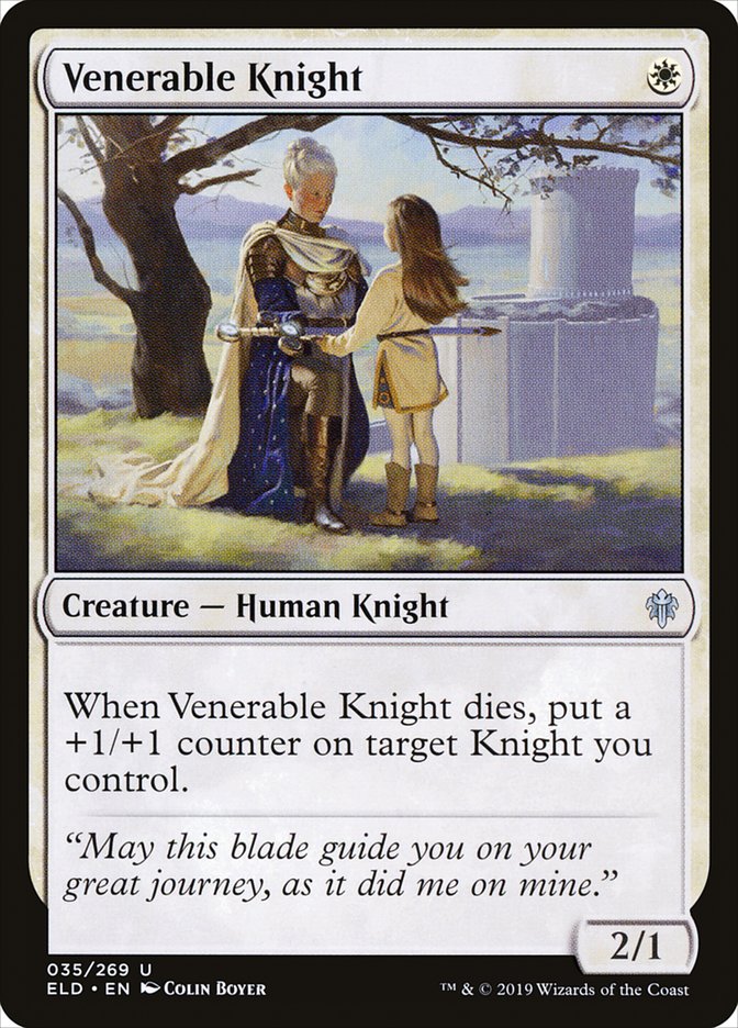 Venerable Knight [Throne of Eldraine] | Spectrum Games