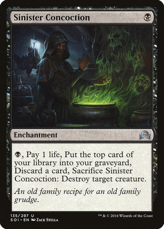 Sinister Concoction [Shadows over Innistrad] | Spectrum Games