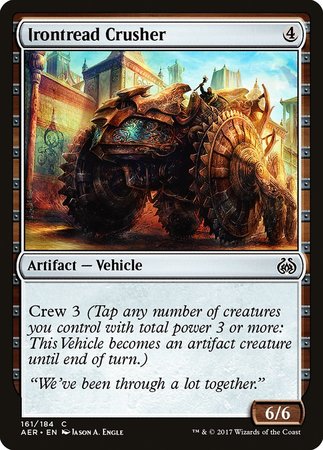 Irontread Crusher [Aether Revolt] | Spectrum Games