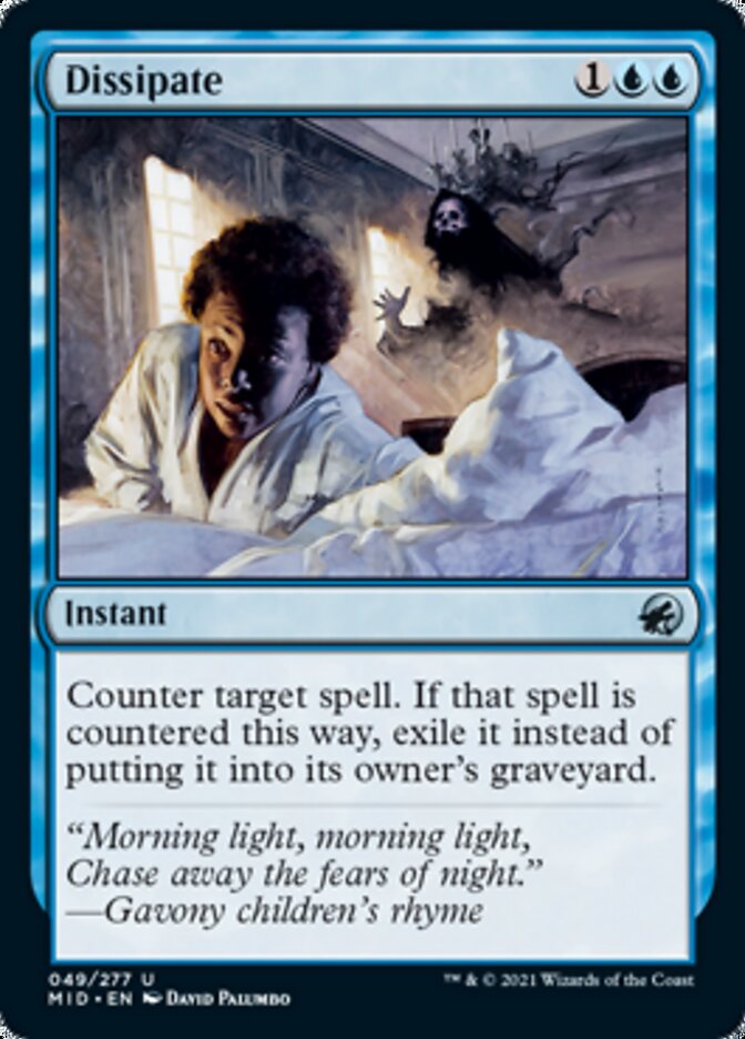 Dissipate [Innistrad: Midnight Hunt] | Spectrum Games