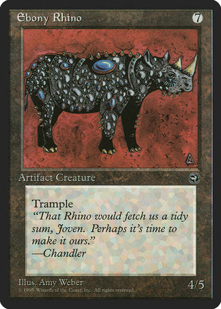 Ebony Rhino [Homelands] | Spectrum Games