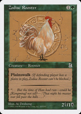 Zodiac Rooster [Portal Three Kingdoms] | Spectrum Games