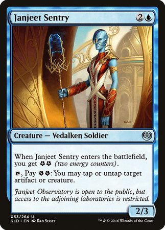 Janjeet Sentry [Kaladesh] | Spectrum Games