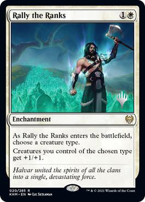 Rally the Ranks [Kaldheim Promo Pack] | Spectrum Games