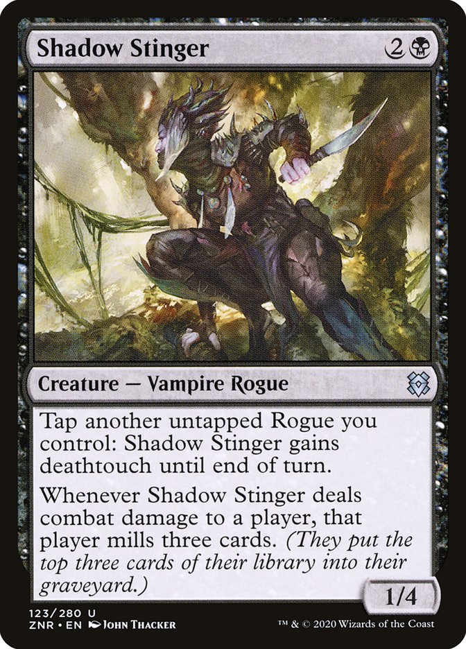 Shadow Stinger [Zendikar Rising] | Spectrum Games