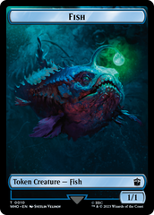 Fish // Beast Double-Sided Token [Doctor Who Tokens] | Spectrum Games