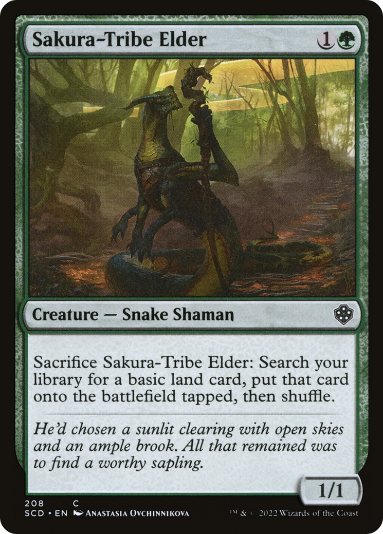 Sakura-Tribe Elder [Starter Commander Decks] | Spectrum Games