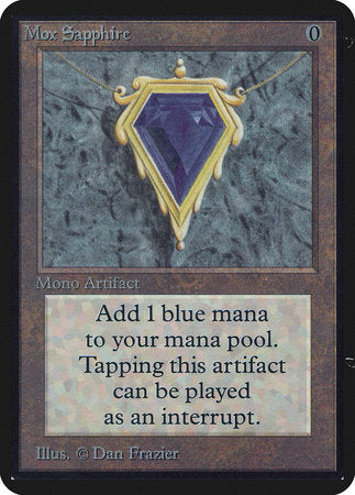 Mox Sapphire [Limited Edition Alpha] | Spectrum Games