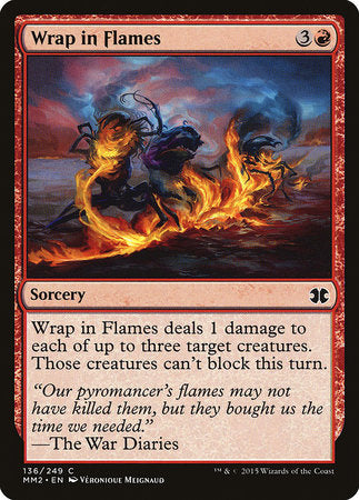 Wrap in Flames [Modern Masters 2015] | Spectrum Games