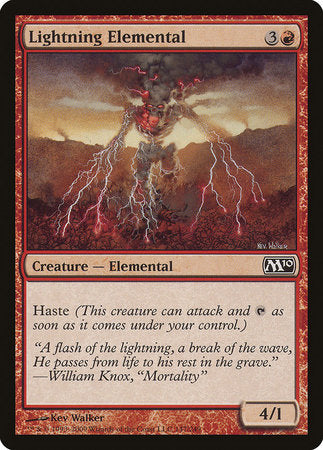 Lightning Elemental [Magic 2010] | Spectrum Games