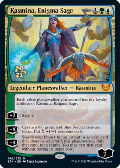 Kasmina, Enigma Sage [Strixhaven: School of Mages Prerelease Promos] | Spectrum Games