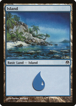 Island (68) [Duel Decks: Phyrexia vs. the Coalition] | Spectrum Games