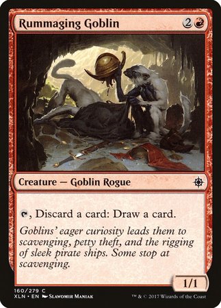 Rummaging Goblin [Ixalan] | Spectrum Games