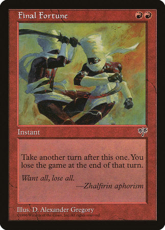 Final Fortune [Mirage] | Spectrum Games