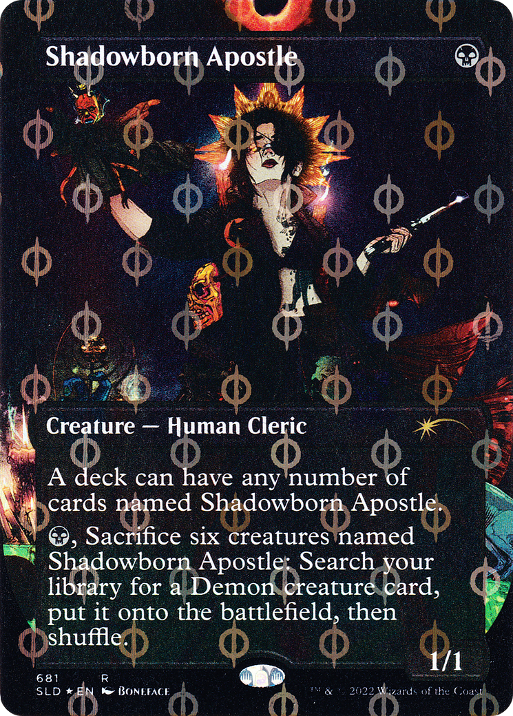 Shadowborn Apostle (681) (Step-and-Compleat Foil) [Secret Lair Drop Promos] | Spectrum Games