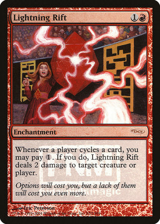 Lightning Rift [Friday Night Magic 2004] | Spectrum Games