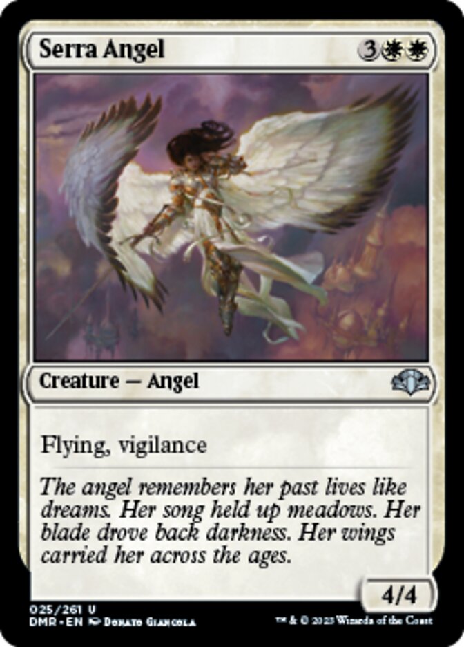 Serra Angel [Dominaria Remastered] | Spectrum Games