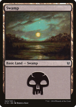 Swamp (343) [Commander 2016] | Spectrum Games