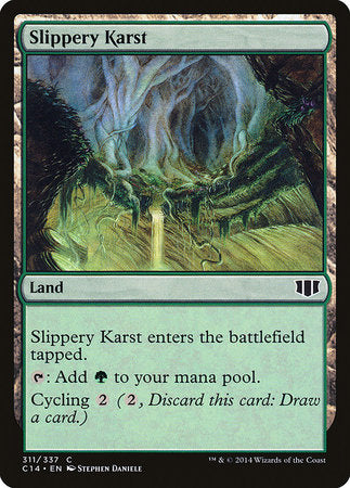 Slippery Karst [Commander 2014] | Spectrum Games