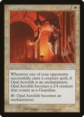 Opal Acrolith [Urza's Saga] | Spectrum Games