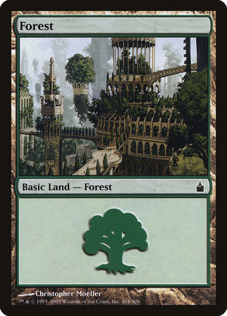 Forest (304) [Ravnica: City of Guilds] | Spectrum Games