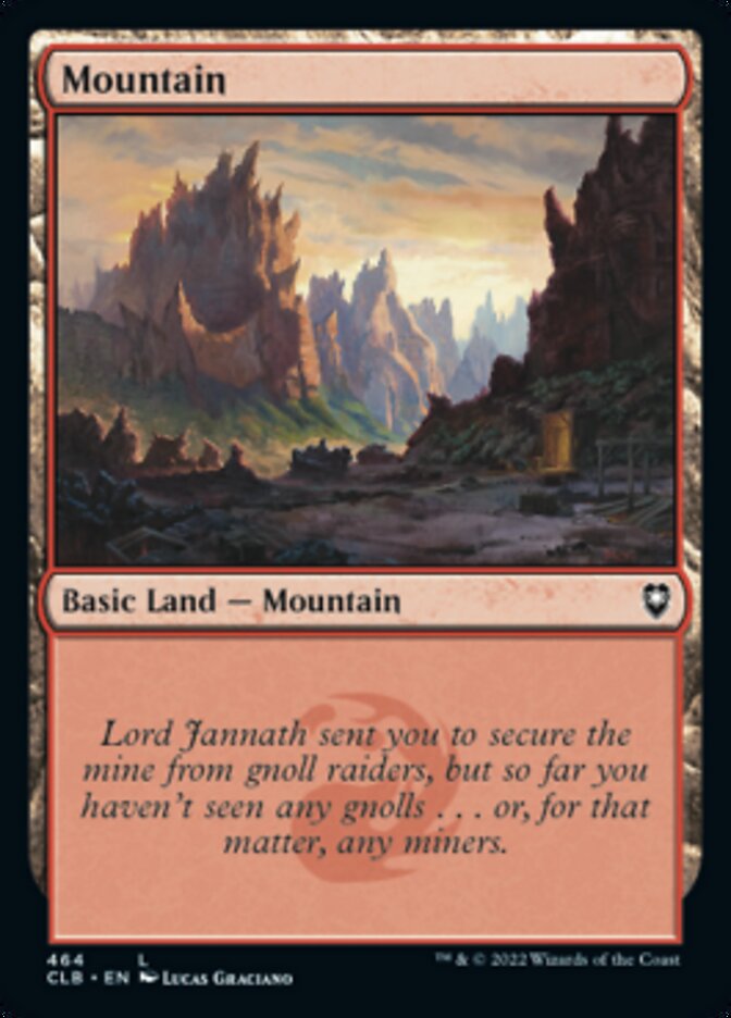 Mountain (464) [Commander Legends: Battle for Baldur's Gate] | Spectrum Games